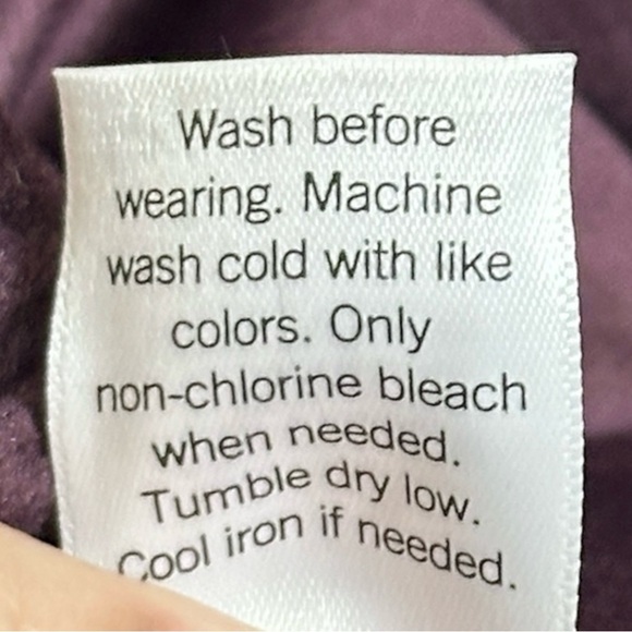 Nine West Plus 2X Velvet Puffer Jacket Plum Purple Zip Front Winter Coat Comfy - Picture 8 of 9